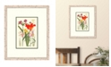 Melissa Van Hise Cottage Flowers V Framed Giclee Wall Art - 21" x 25" x 2"